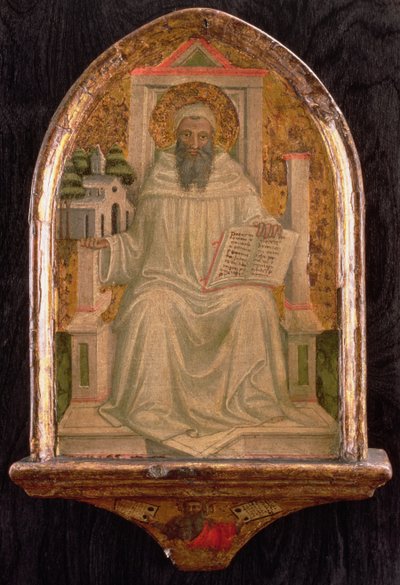 St. Romuald (d.1027) by Bicci di Lorenzo